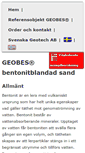 Mobile Screenshot of bentonit.se