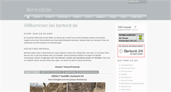 Desktop Screenshot of bentonit.de